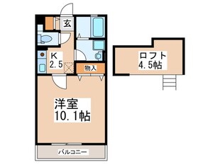 ラ　メゾンＫの物件間取画像